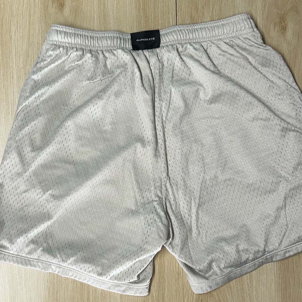 ALPHALETE MESH SHORT
Color - off white/cream - Picture 2 of 7